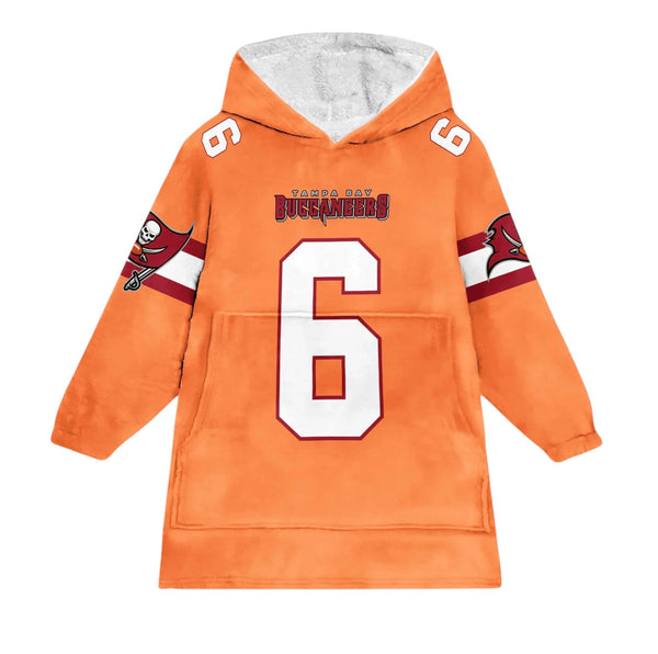Tampa Bay Buccaneers Blanket Hoodie