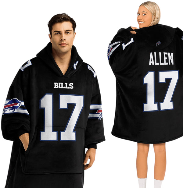 Buffalo Bills Blanket Hoodie