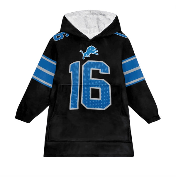 Detroit Lions Blanket Hoodie