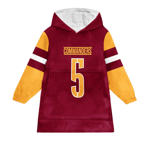 Washington Commanders Blanket Hoodie