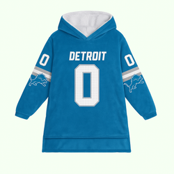 Detroit Lions Blanket Hoodie