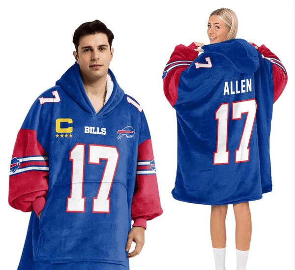 Buffalo Bills Blanket Hoodie