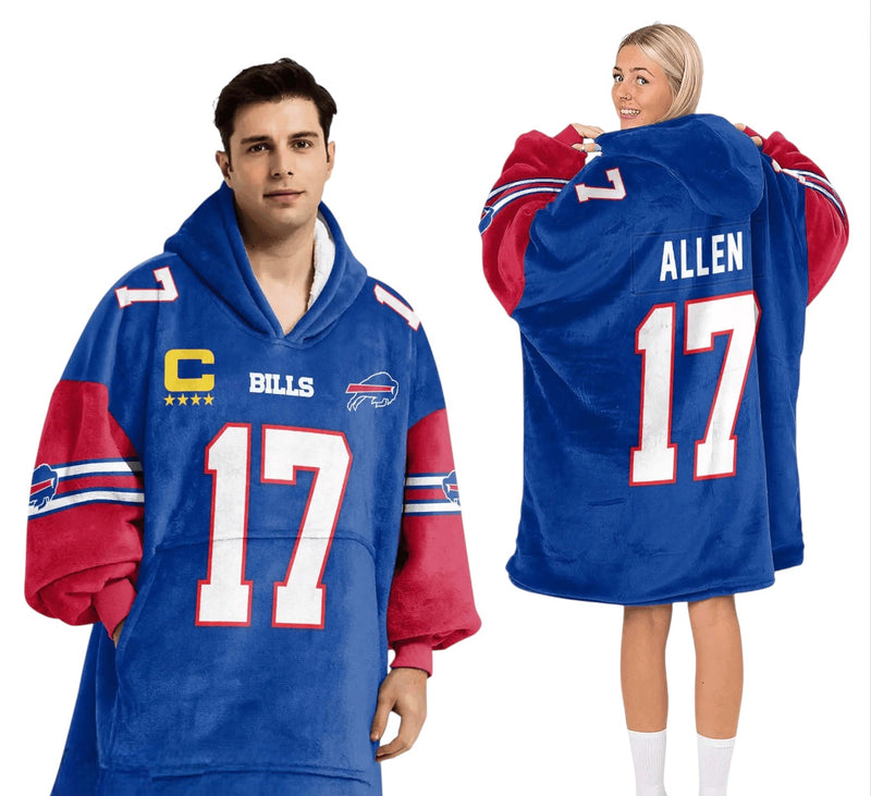 Buffalo Bills Blanket Hoodie