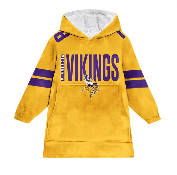 Minnesota Vikings Blanket Hoodie