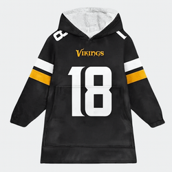 Minnesota Vikings Blanket Hoodie