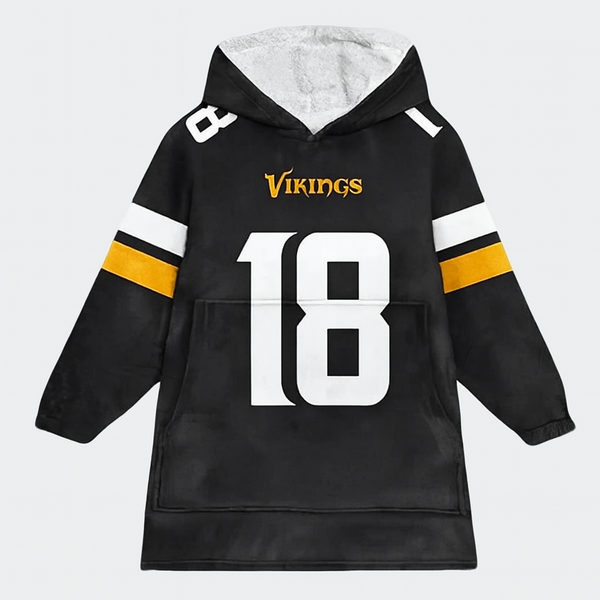 Minnesota Vikings Blanket Hoodie
