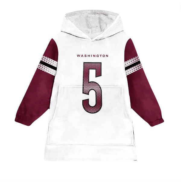 Washington Commanders Blanket Hoodie