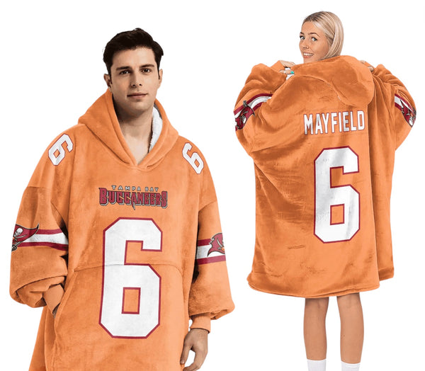 Tampa Bay Buccaneers Blanket Hoodie