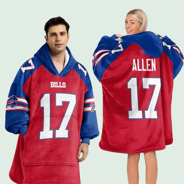 Buffalo Bills Blanket Hoodie