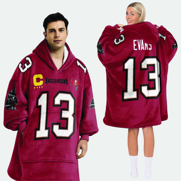 Tampa Bay Buccaneers Blanket Hoodie