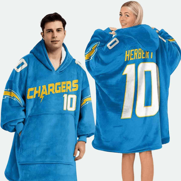 Los Angeles Chargers Blanket Hoodie