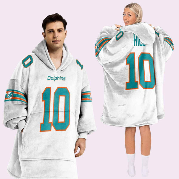 Miami Dolphins Blanket Hoodie