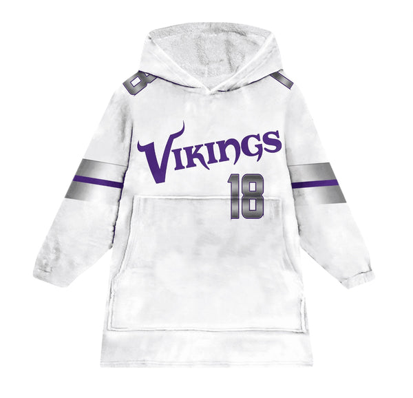 Minnesota Vikings Blanket Hoodie