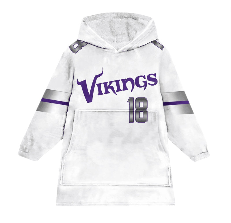 Minnesota Vikings Blanket Hoodie