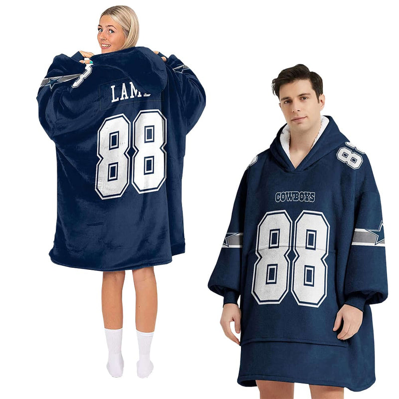 Dallas Cowboys Blanket Hoodie