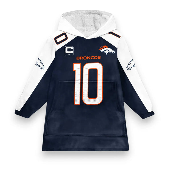 Denver Broncos Blanket Hoodie