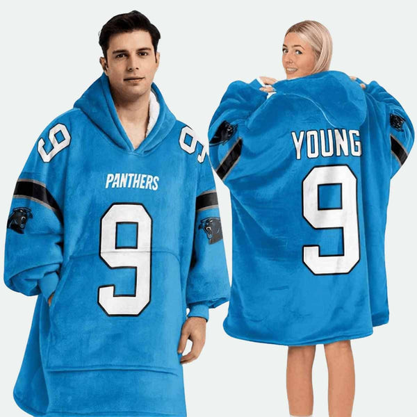 Carolina Panthers Blanket Hoodie