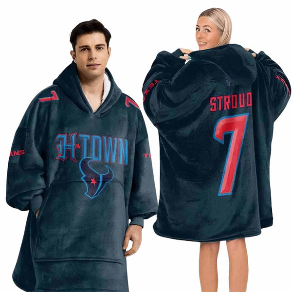 Houston Texans Blanket Hoodie